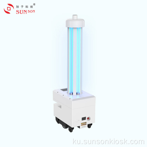 UV Disinfection Anti-bakterî Robot